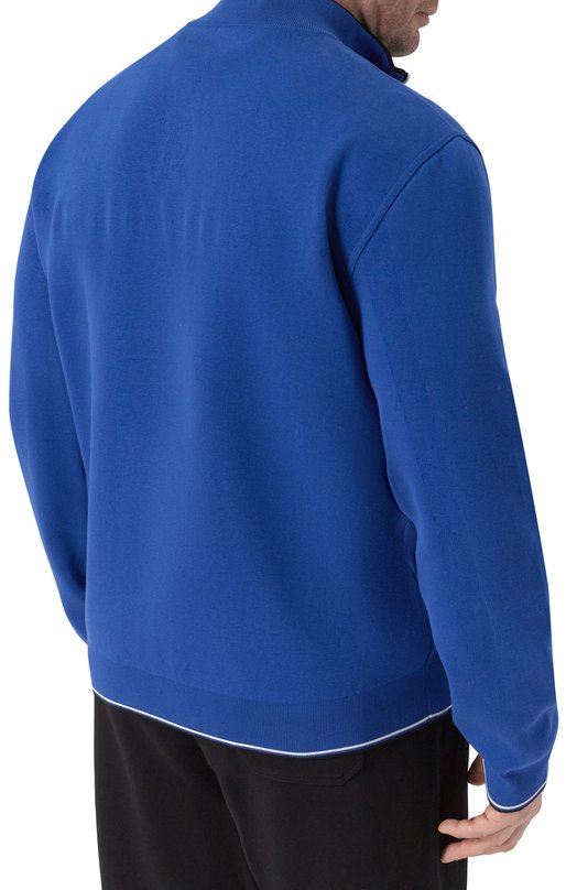 Хлопковый кардиган Stefano Ricci K616447R31/F26114 Синий  K616447R31/F26114 Фото 4