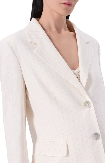 Жакет из вискозы и льна PIETRO BRUNELLI, арт. CB0170/LICUBA, фото 5