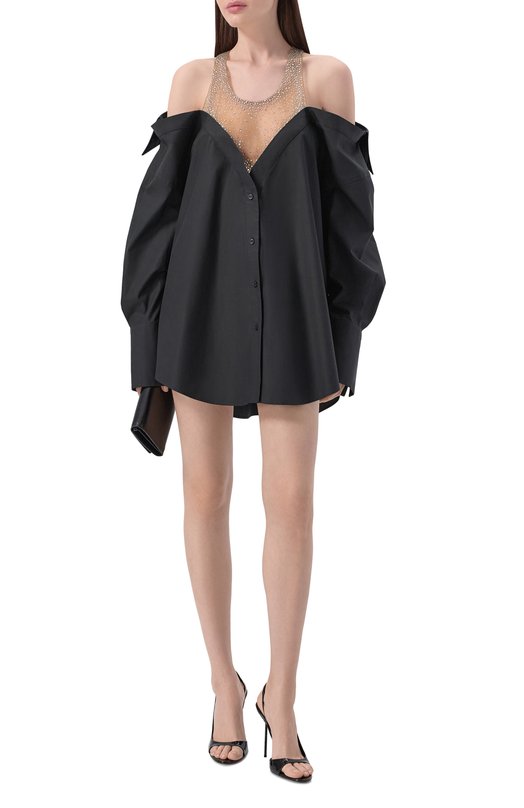 Кожаные босоножки Lidia 105 Paris Texas PX1950/XVN01 Чёрный  PX1950/XVN01 Фото 3