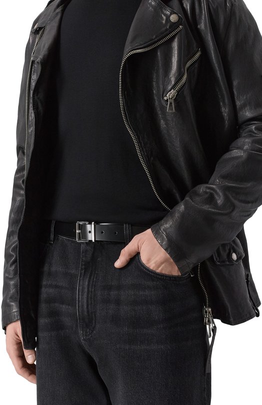 Кожаный ремень Dsquared2 BEM0005/01500001 Чёрный  BEM0005/01500001 Фото 2