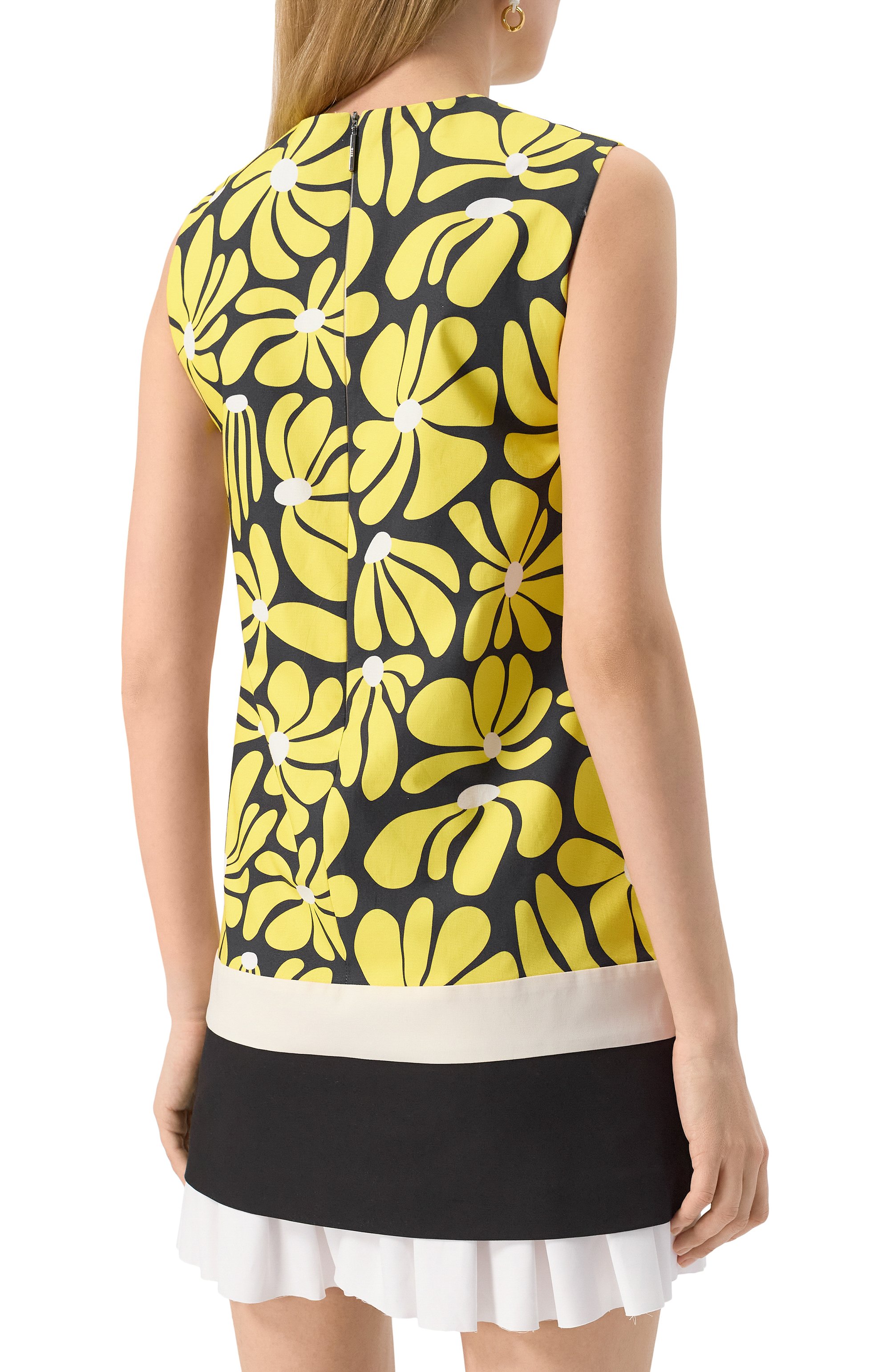 Хлопковое платье MSGM, арт. 3841MDA41/257156, фото 4