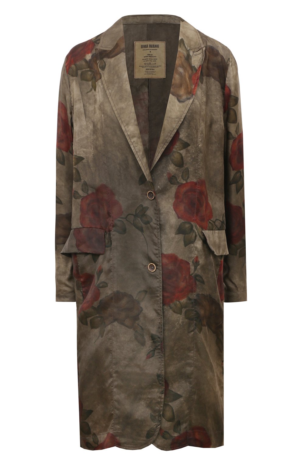 Жакет изо льна и шелка UMA WANG, арт. W1 M UP6002, фото 1