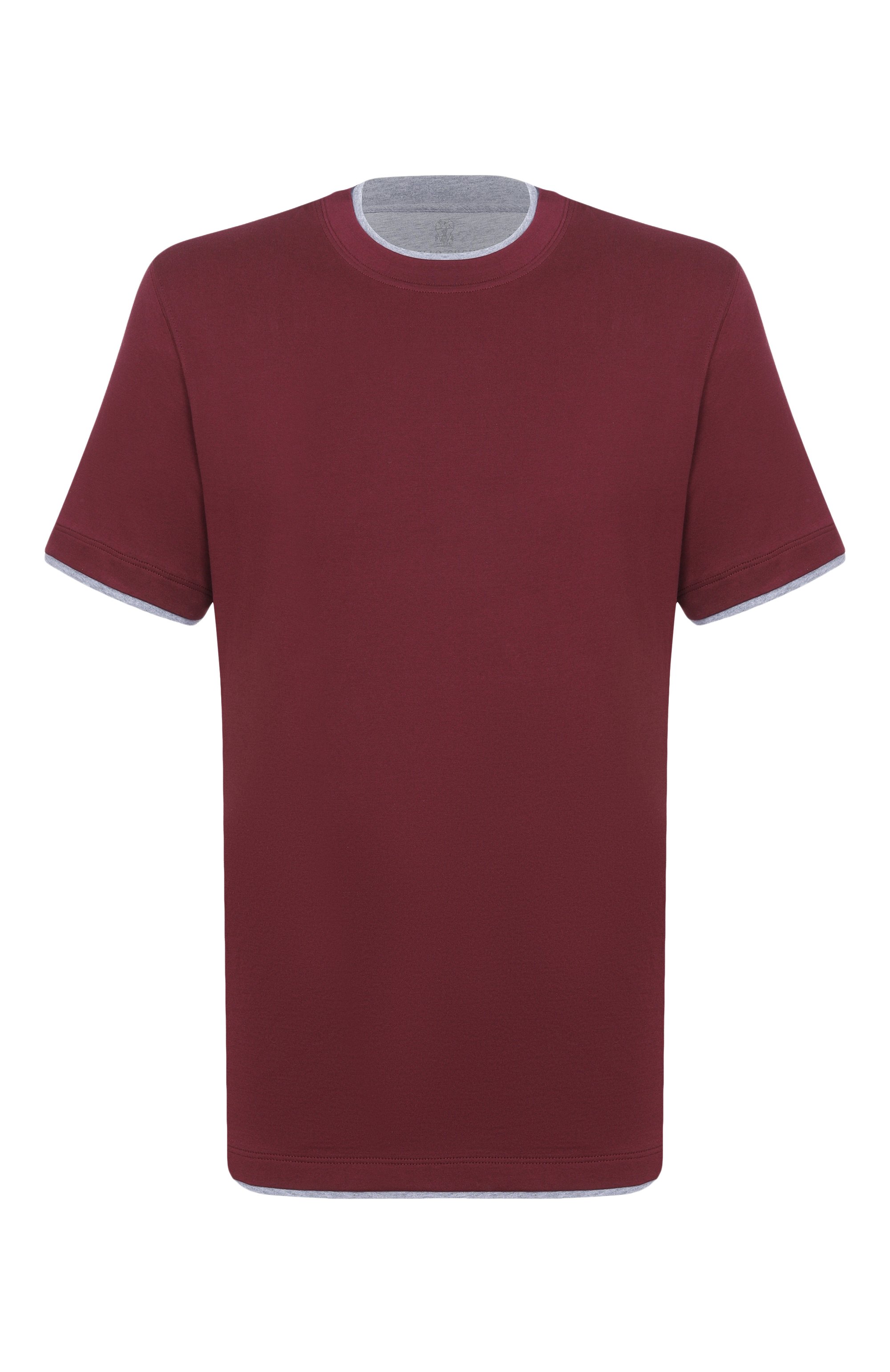 Хлопковая футболка BRUNELLO CUCINELLI, арт. M0B137427, фото 1