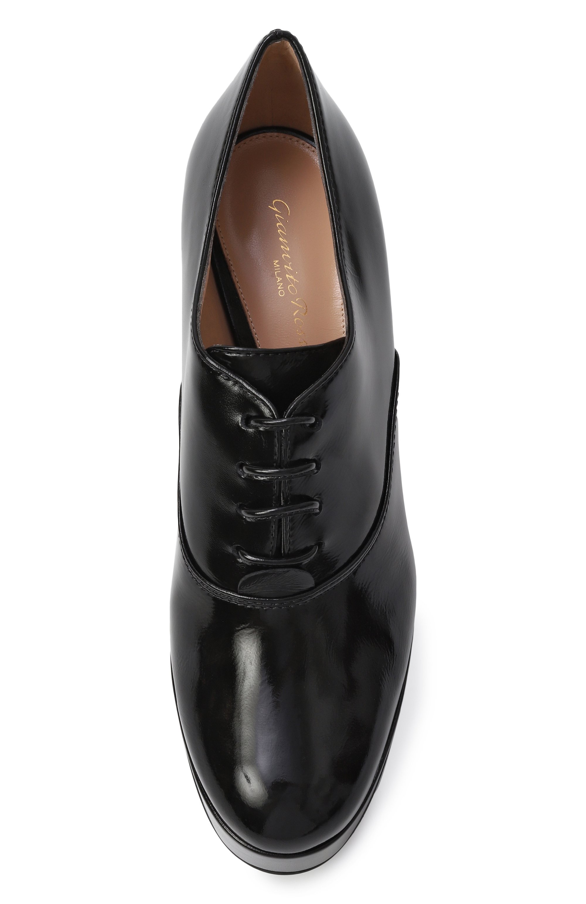 Лакированные ботильоны vicky 100 GIANVITO ROSSI, арт. G25323.70RIC.NUINER0, фото 6