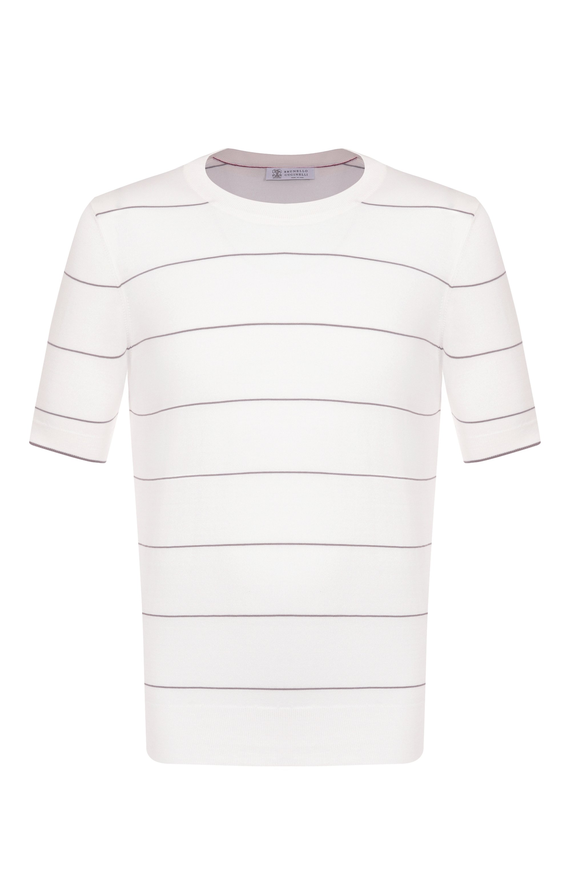 Хлопковый джемпер BRUNELLO CUCINELLI, арт. M29805300, фото 1