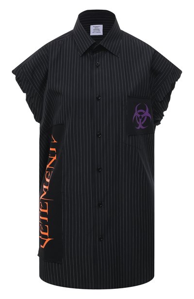 Женская хлопковая рубашка VETEMENTS, арт. UE52SH340X 1007/W