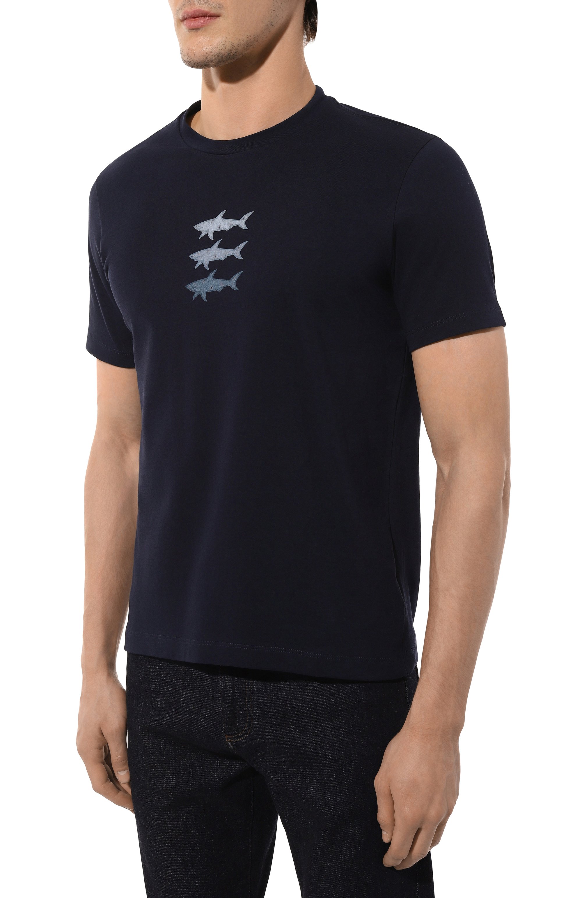 Хлопковая футболка PAUL&SHARK, арт. 25411005/3XL, фото 3