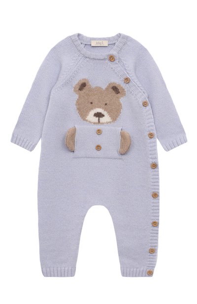 Комбинезон из шерсти и кашемира BABY T, арт. 24AI061T/1M-12M, фото 1