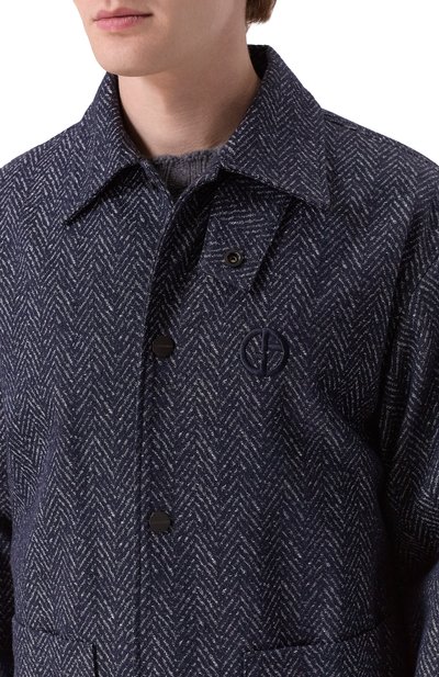 Хлопковая куртка-рубашка GIORGIO ARMANI, арт. GM002072/AF19617, фото 5
