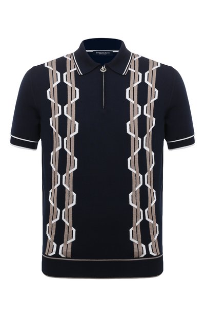 Поло из шелка и хлопка STEFANO RICCI, арт. K818063P31/F23290, фото 1