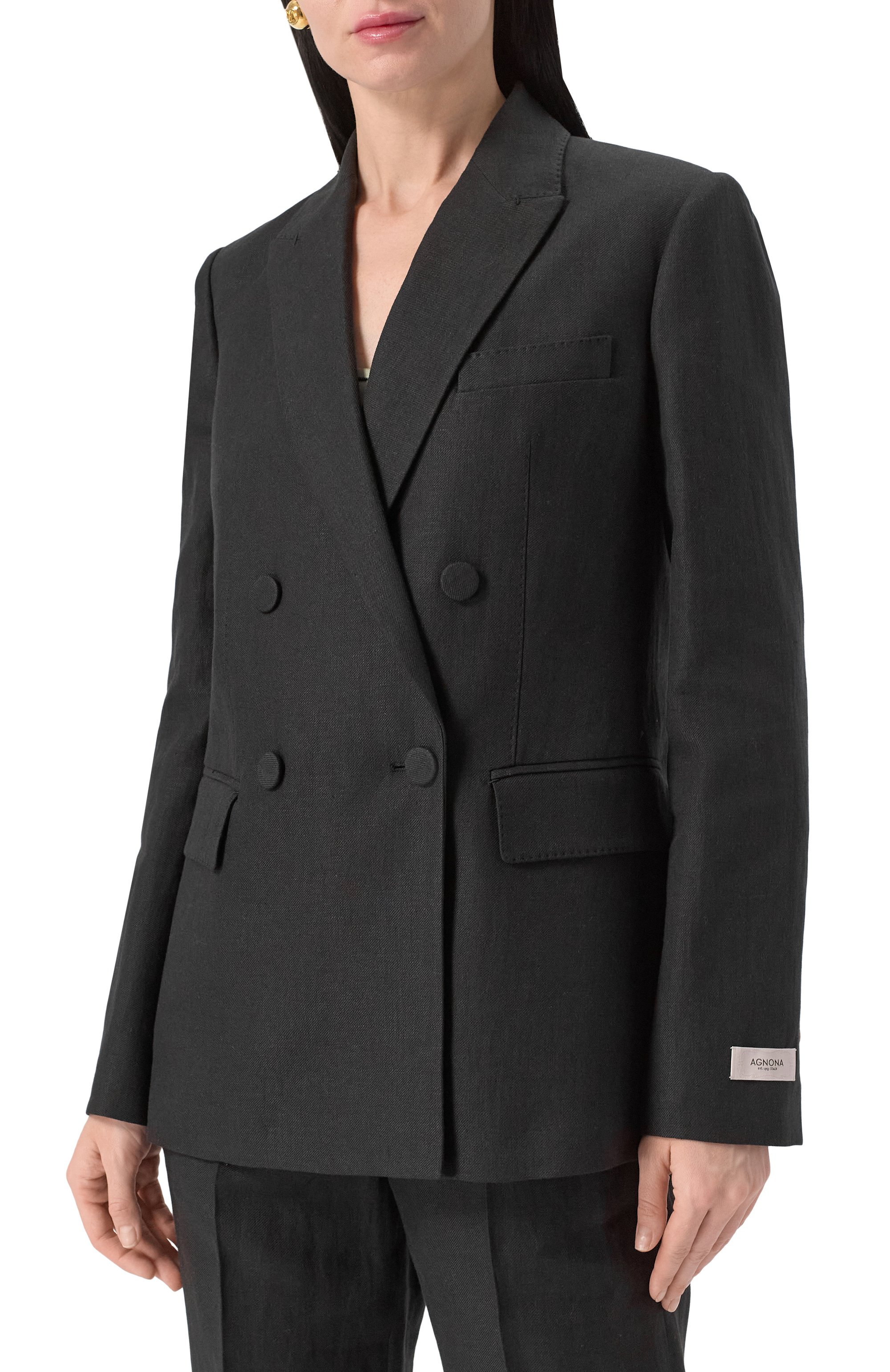 Льняной жакет AGNONA, арт. TX0902/U3014, фото 3