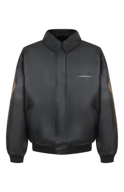 Мужская кожаный бомбер BALENCIAGA, арт. 830249/TLS01