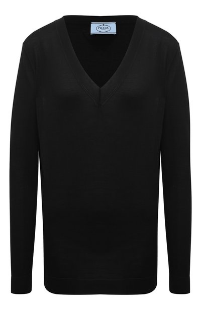 Женский шелковый пуловер PRADA, арт. P24H1N-XIX-F0002-211