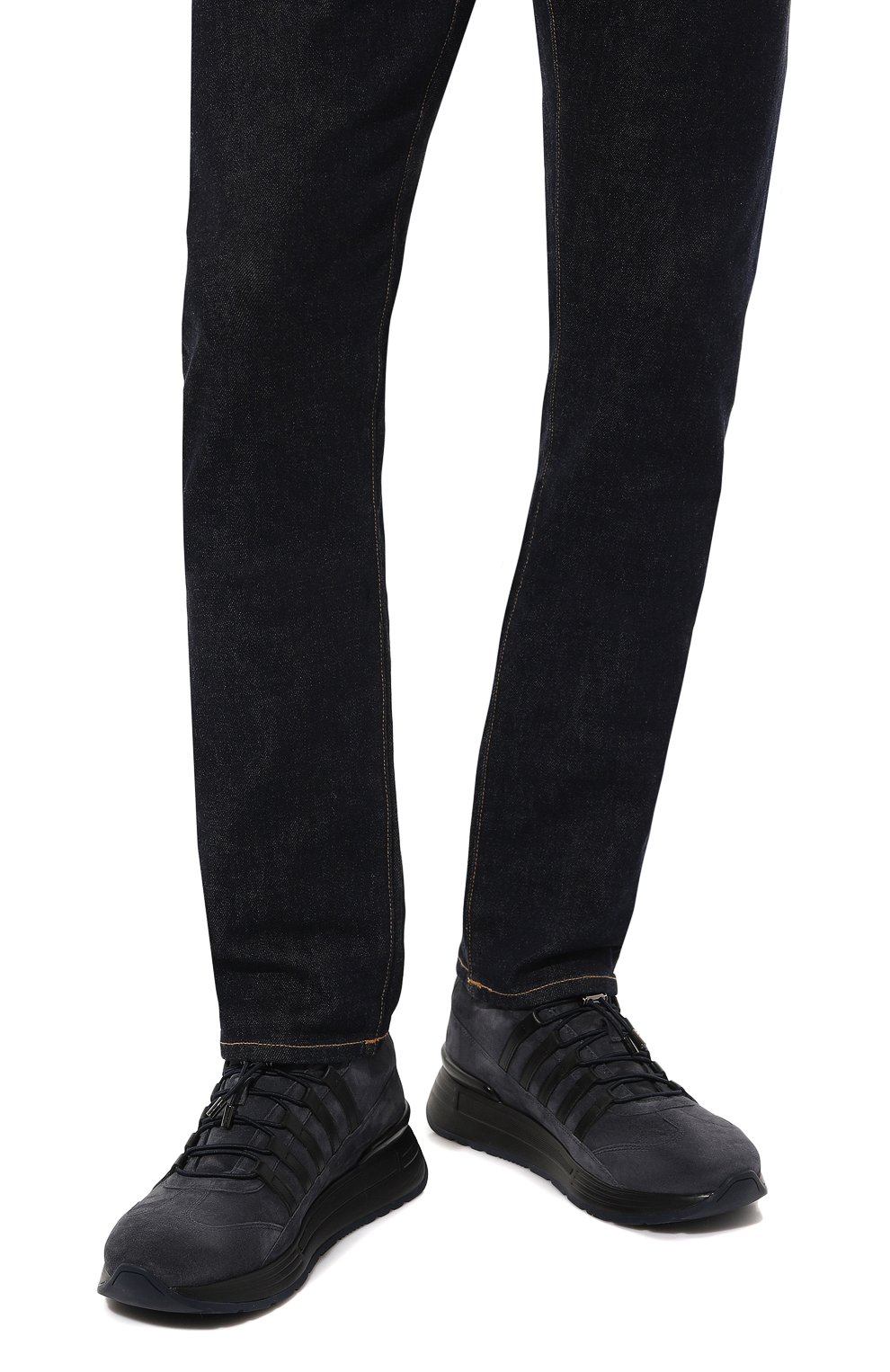 Замшевые кроссовки STEFANO RICCI, арт. UZ26EG6530/SDPWY, фото 3