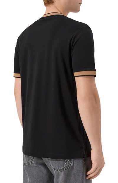 Хлопковая футболка BOSS, арт. 50543858, фото 4