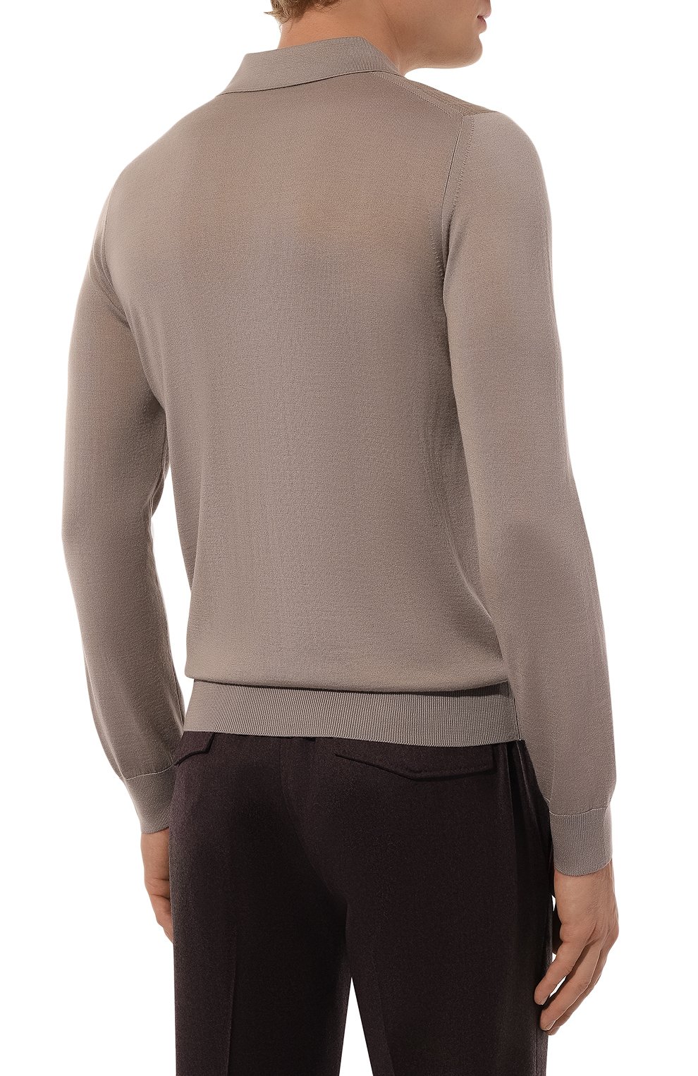 Поло из шерсти и шелка ZILLI, арт. KBP001M0230VSQA00, фото 4