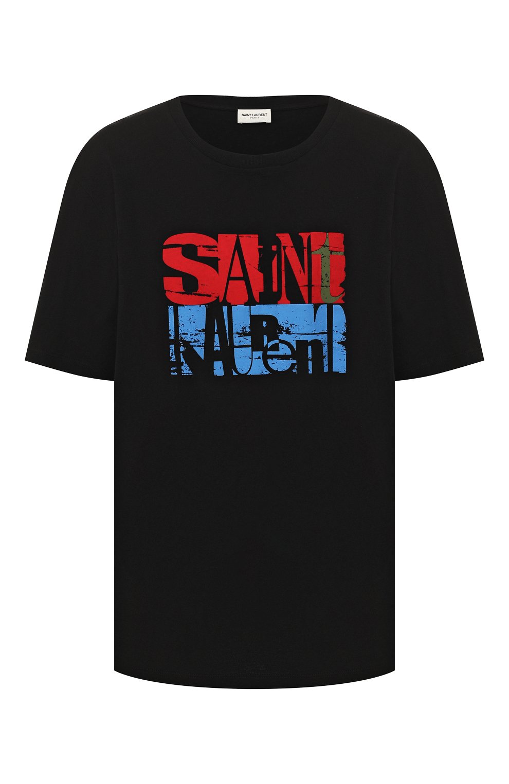 Хлопковая футболка SAINT LAURENT, арт. 614279/YBRW2, фото 1