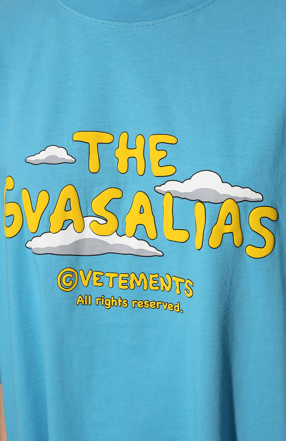 Хлопковая футболка VETEMENTS, арт. UA53TR260S 1602/W, фото 5
