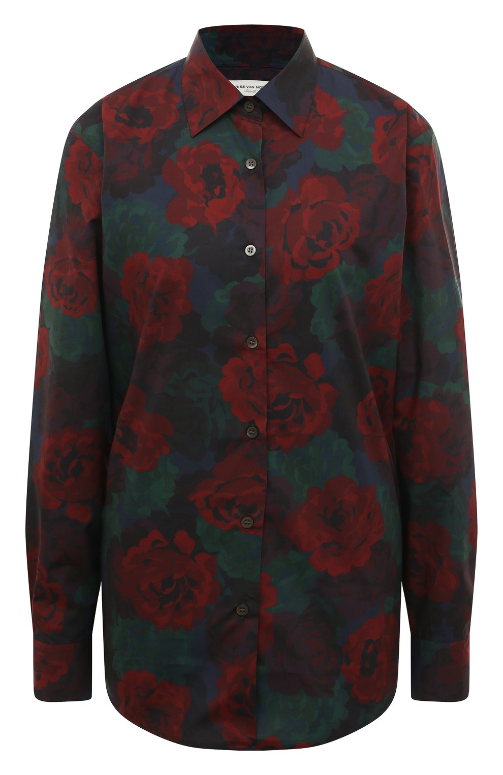 Хлопковая рубашка DRIES VAN NOTEN, арт. 231-030708-6011, фото 1