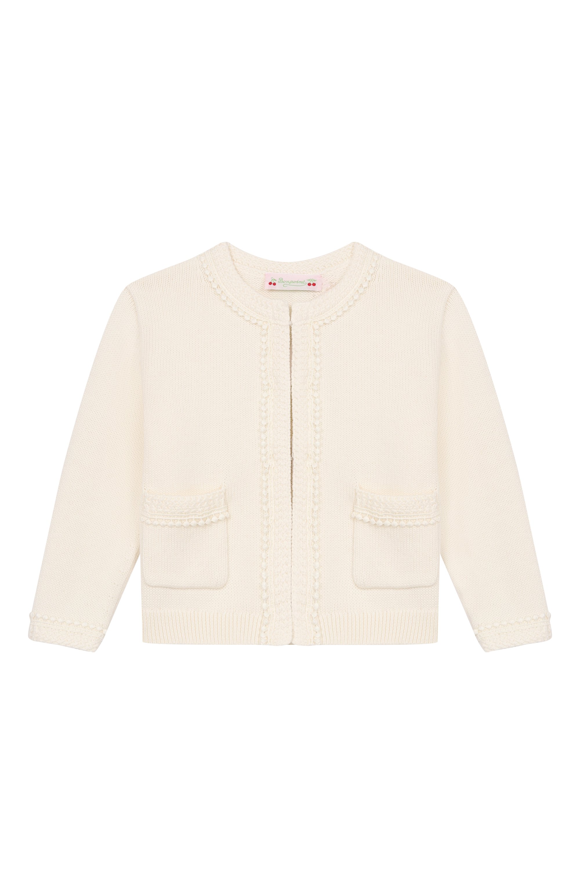 Кардиган из хлопка и кашемира BONPOINT, арт. S06GCAK00008/4A-8A, фото 1