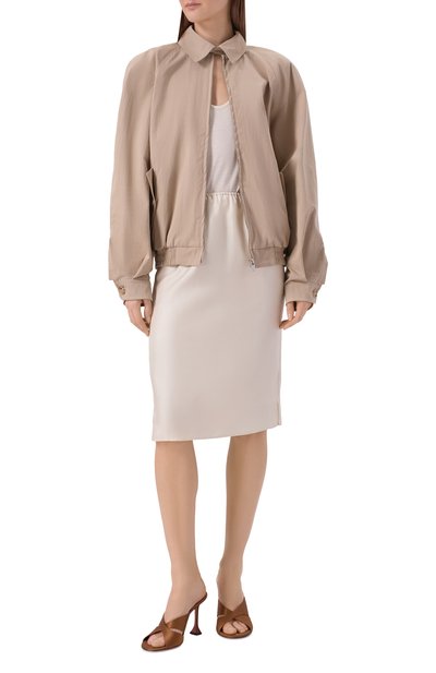 Текстильные мюли salma 95 AMINA MUADDI, арт. SALMA SLIPPER 95/SATIN, фото 3