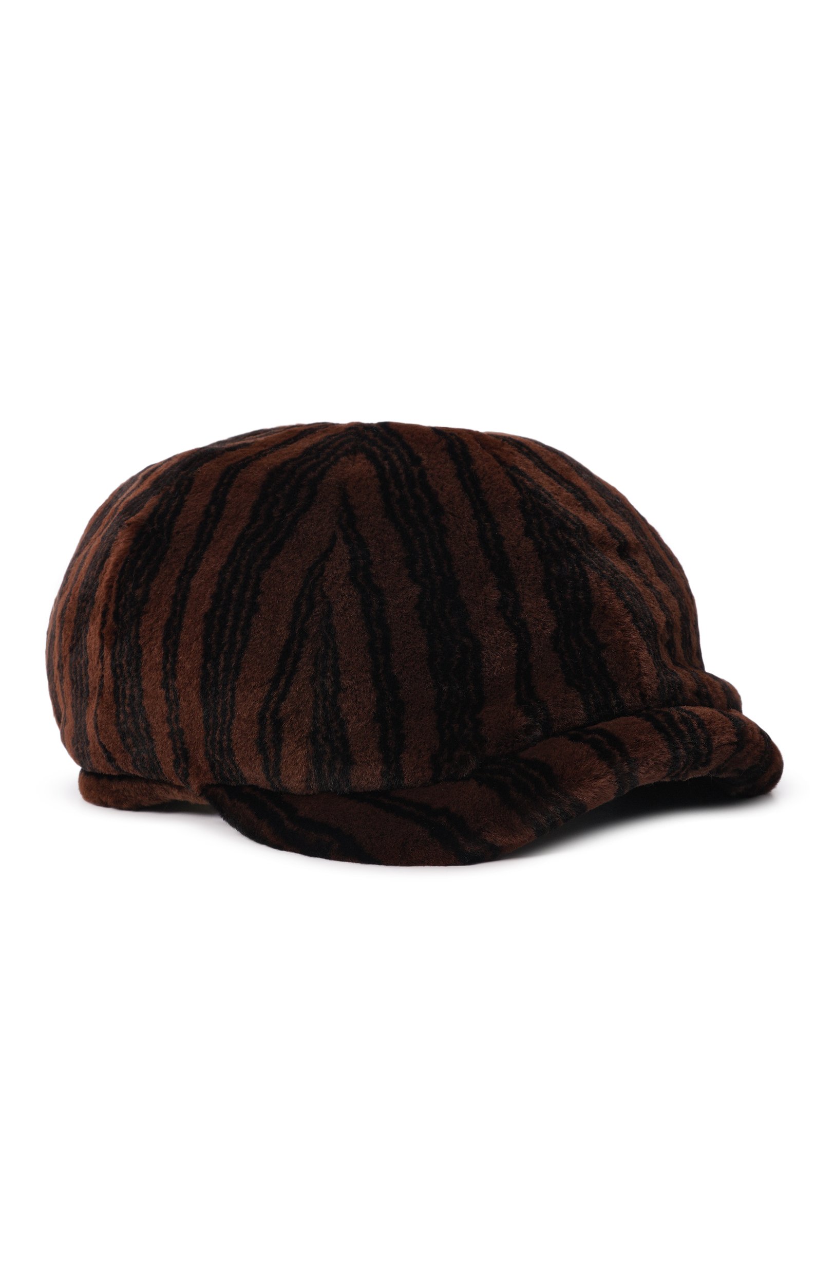Кепка крис из норки FURLAND темно-коричневого цвета по цене 108900 руб., арт. 0243000150095600960, фото 1 Кепка крис из норки FURLAND, арт. 0243000150095600960, фото 1
