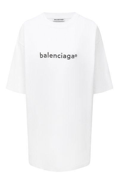 Женская хлопковая футболка BALENCIAGA, арт. 641655/TIV54