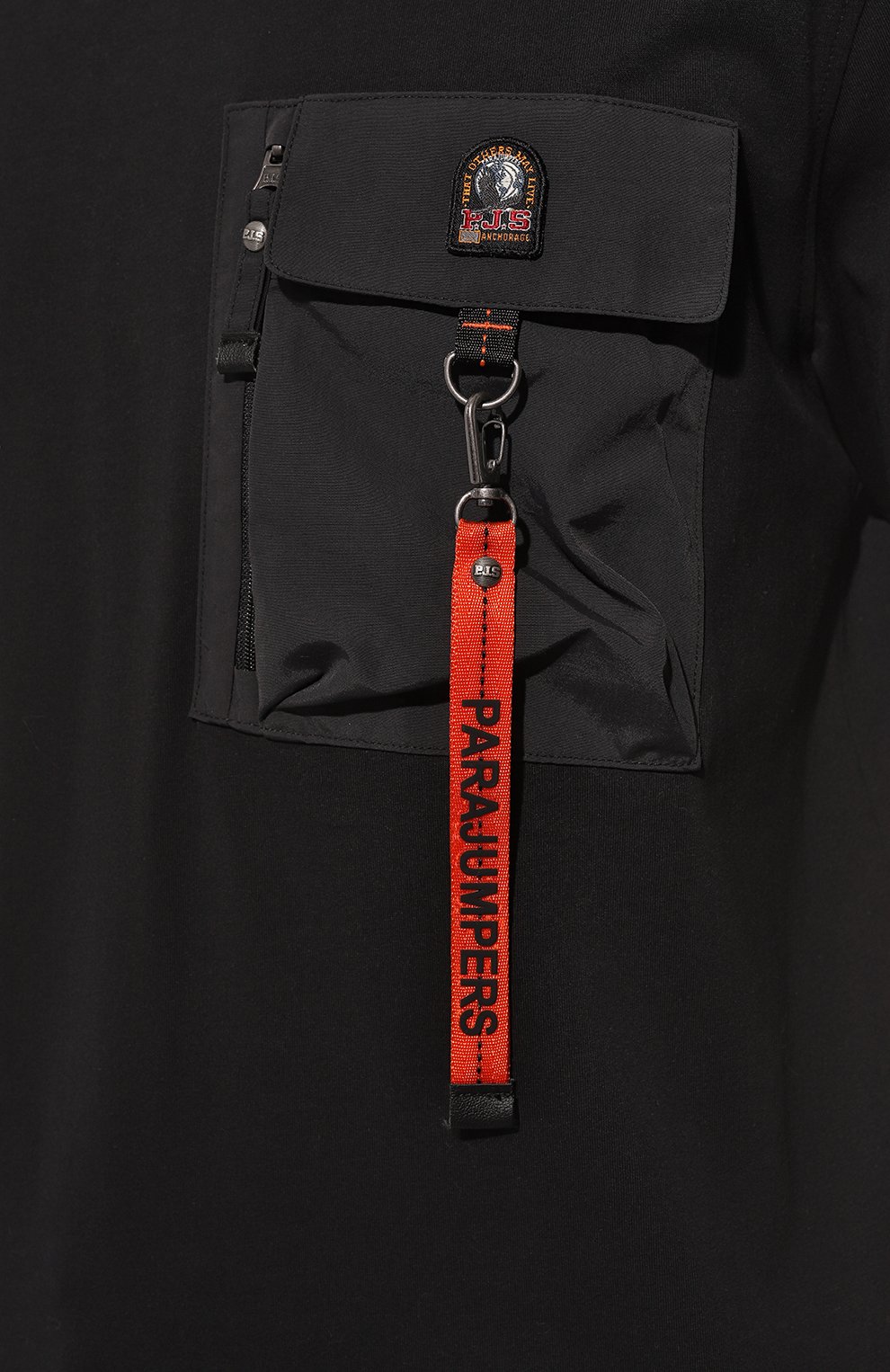 Хлопковая футболка PARAJUMPERS, арт. 23SM-PM TEE RE07/M0JAVE, фото 5