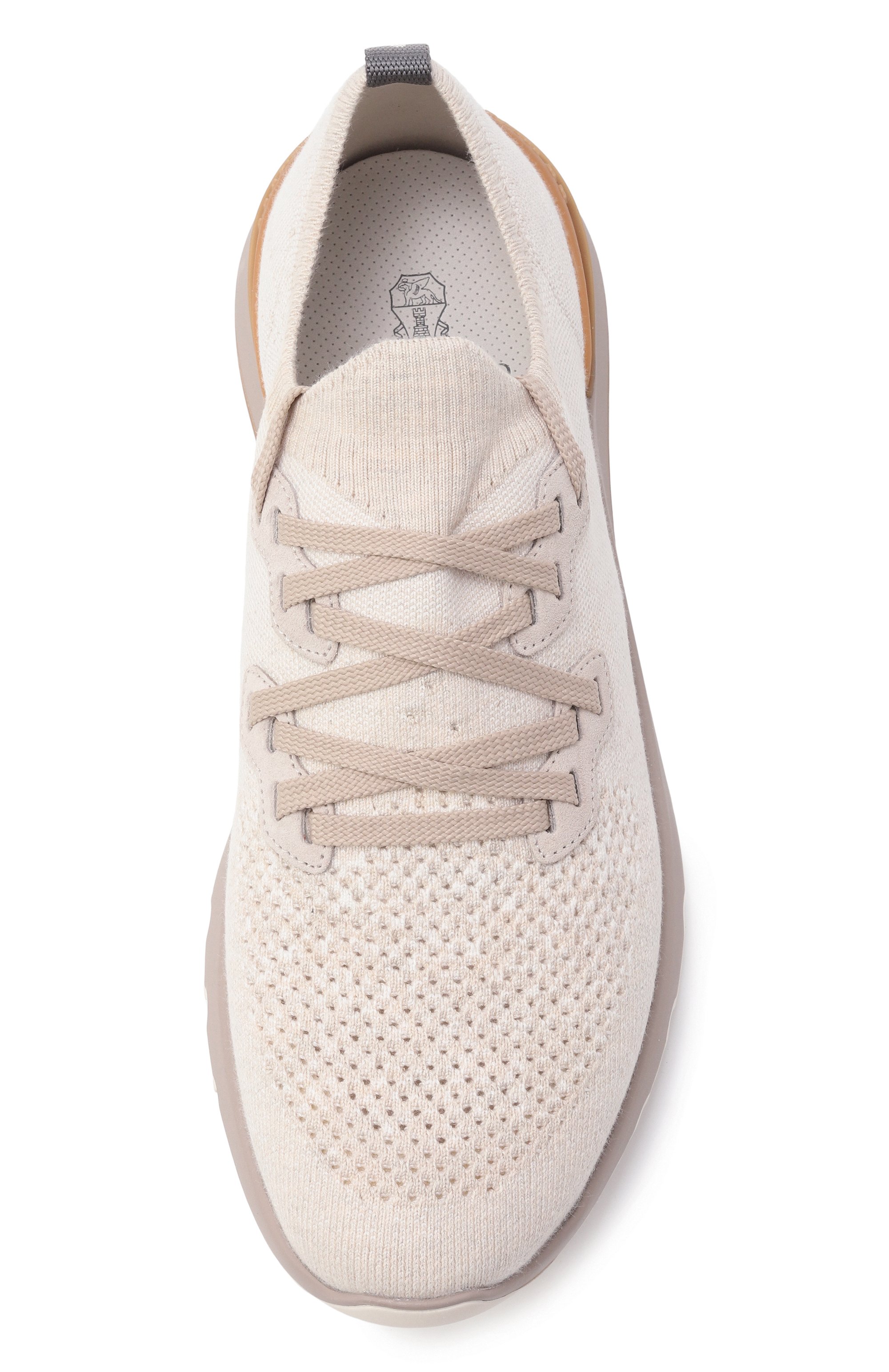 Текстильные кроссовки BRUNELLO CUCINELLI, арт. MZUKIS0250, фото 6