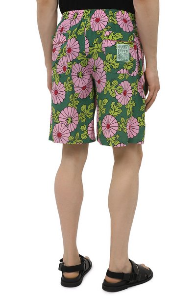 Шелковые шорты GUCCI, арт. 639389/ZAGAK, фото 4