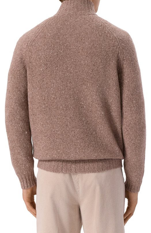 Кашемировый кардиган Brunello Cucinelli MRN504906 Коричневый  MRN504906 Фото 4