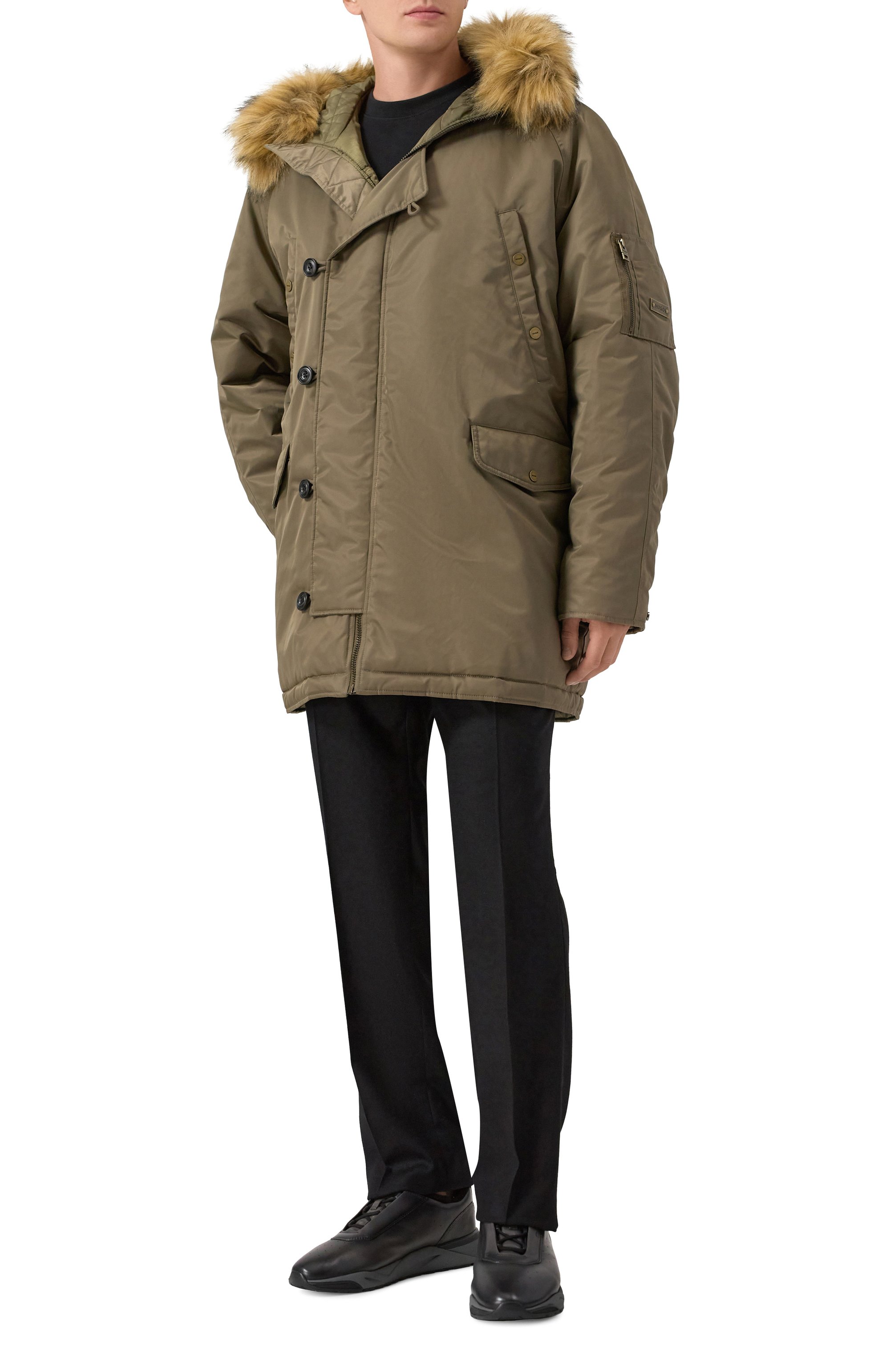 Кожаные кроссовки innova SANTONI, арт. MBIG22027ANEPG0N, фото 2