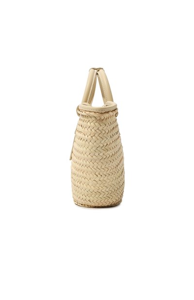 Сумка le panier soleil JACQUEMUS кремового цвета по цене 64800 руб., арт. 23E/223BA045-3060, фото 4 Сумка le panier soleil JACQUEMUS, арт. 23E/223BA045-3060, фото 4