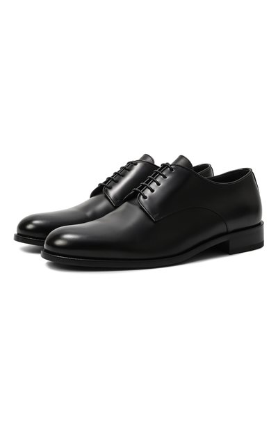 Мужские кожаные дерби GIORGIO ARMANI, арт. X2C715/XF294