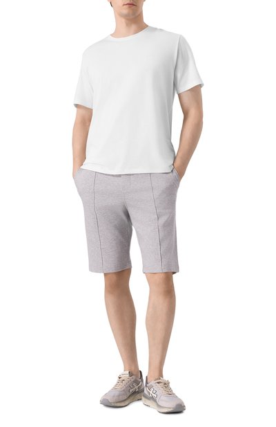 Хлопковые шорты CAPOBIANCO, арт. 18M751.TS00., фото 2