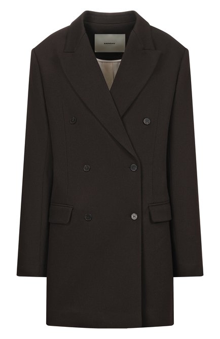 Женское пальто из вискозы и шерсти SANCHY, арт. AW26.53.04/61
