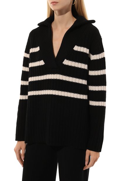 Пуловер из шерсти и кашемира ALLUDE, арт. 245/17621, фото 3