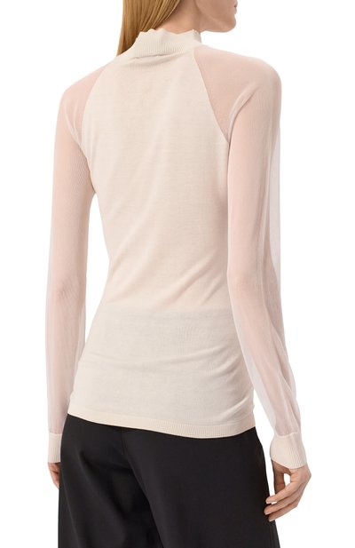 Водолазка из шелка и вискозы GIORGIO ARMANI, арт. 6DAM15/AM40Z, фото 4