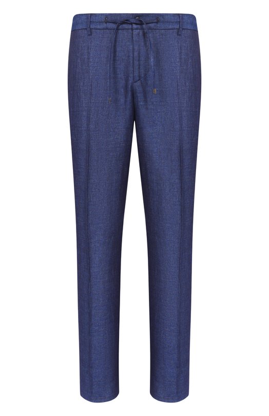 Льняные брюки Berwich SPIAGGIA 20/VT1502 Синий SPIAGGIA 20/VT1502