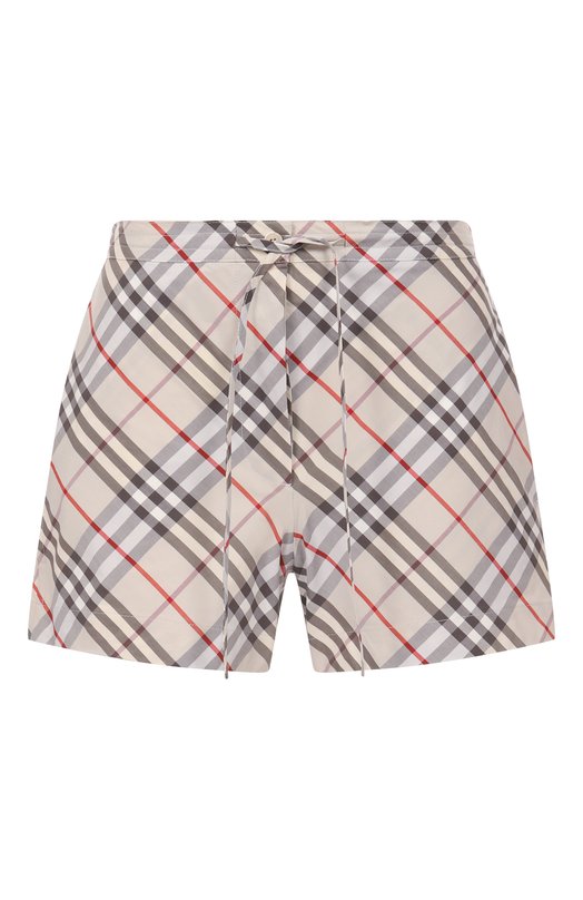 Хлопковые шорты Burberry 8110952 Бежевый 8110952