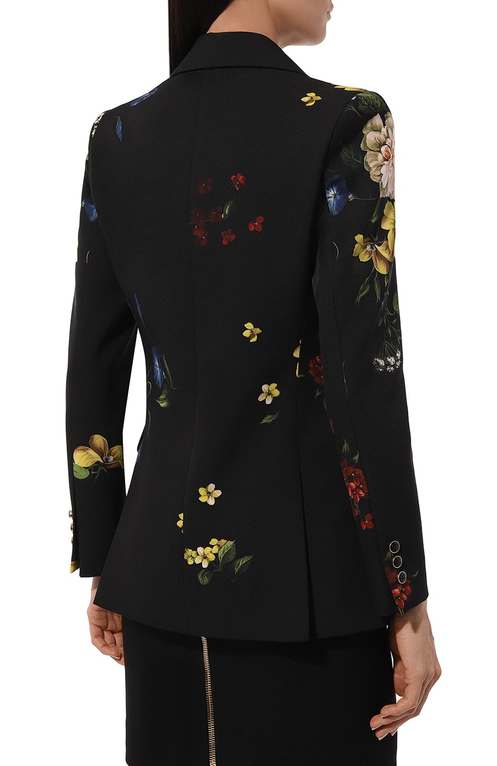 Жакет ELIE SAAB черного цвета по цене 299500 руб., арт. 15691, фото 4 Жакет ELIE SAAB, арт. 15691, фото 4