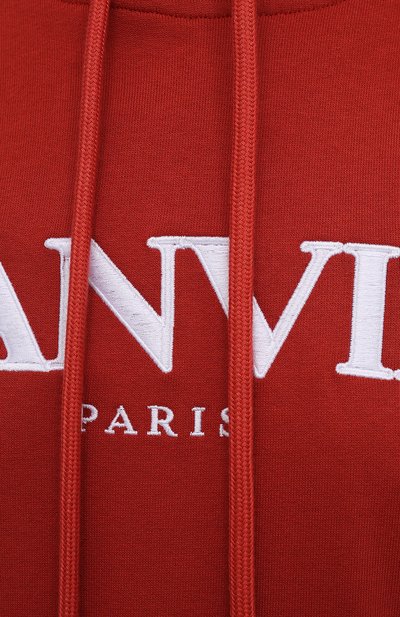 Хлопковое худи LANVIN, арт. RW-T0698J-JR32-P21, фото 5
