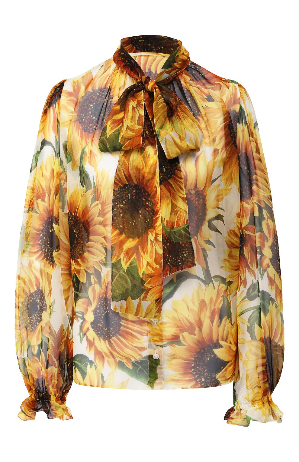 Шелковая блузка DOLCE & GABBANA, арт. F5J95T/HS15I, фото 1