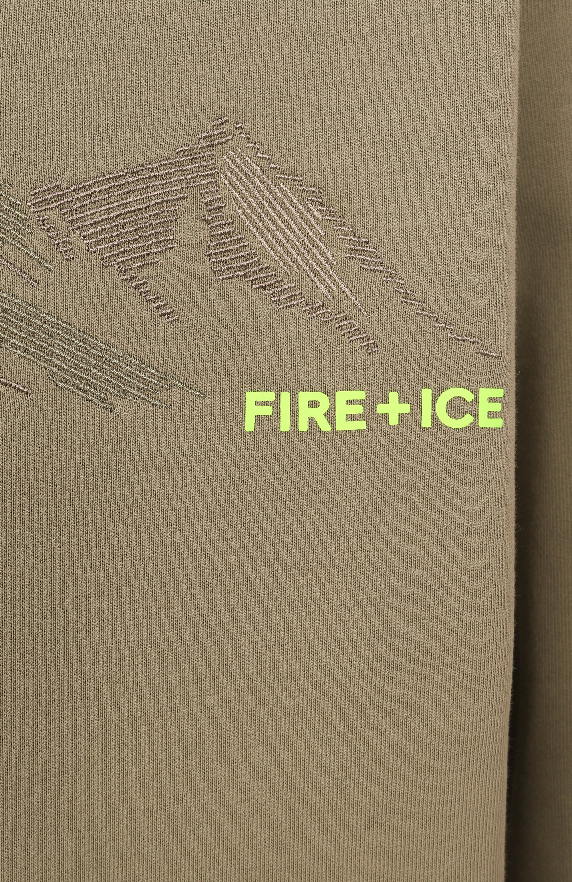 Хлопковый свитшот BOGNER FIRE+ICE хаки цвета по цене 18400 руб., арт. 84307936, фото 6 Хлопковый свитшот BOGNER FIRE+ICE, арт. 84307936, фото 6