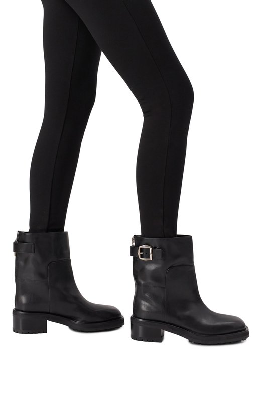 Кожаные ботинки Brooklyn Jimmy Choo BR00KLYNAB50WLZ Чёрный  BR00KLYNAB50WLZ Фото 3