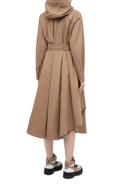 Хлопковый плащ KENZO, арт. FA62MA0359CT, фото 4