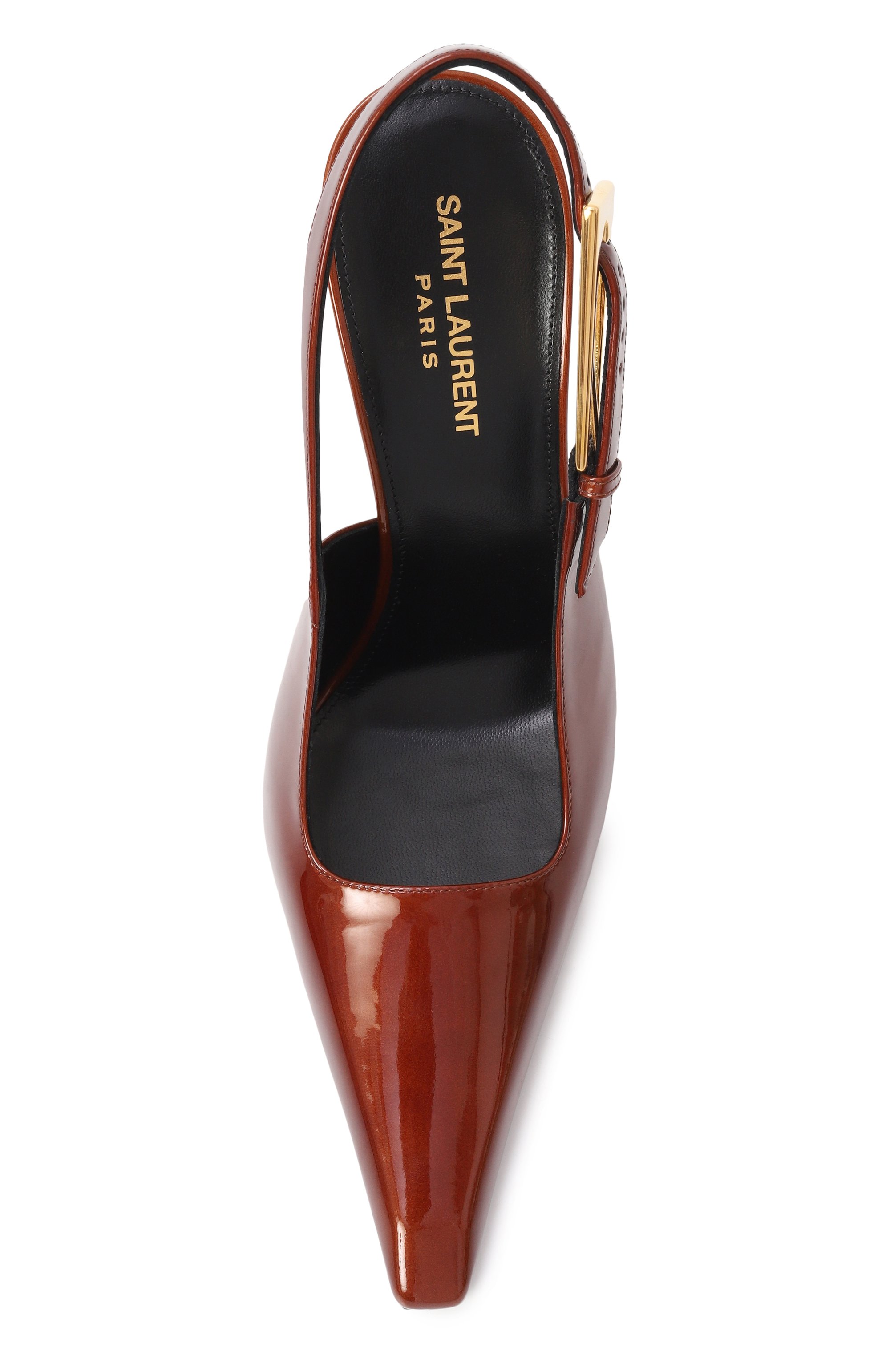 Лакированные туфли lee 115 SAINT LAURENT, арт. 763417/AAAPQ, фото 6