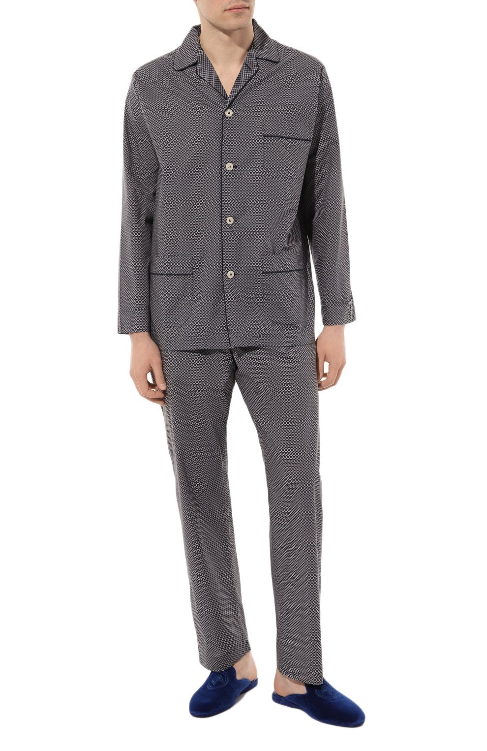 Текстильные домашние туфли STEFANO RICCI, арт. UL01_P744/VLTSVT, фото 2