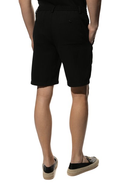 Шорты AMI черного цвета по цене 31850 руб., арт. HS0300.219, фото 4 Шорты AMI, арт. HS0300.219, фото 4