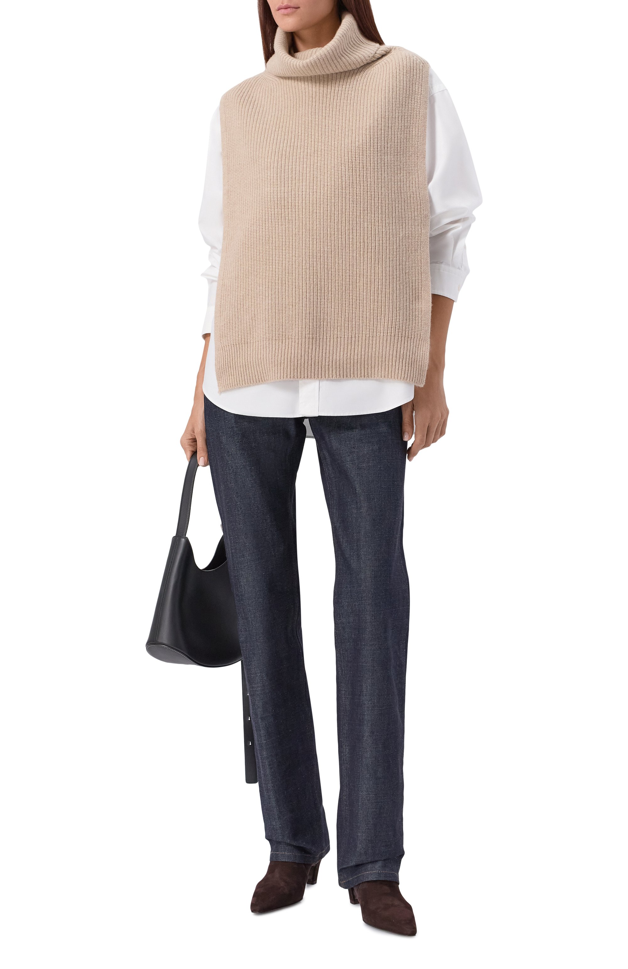 Жилет из шерсти и кашемира YVES SALOMON, арт. 26WAA502XXMACL, фото 2